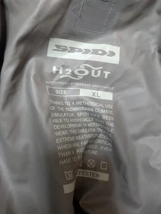 Chaqueta Spidi H2O Hombre Talla XL