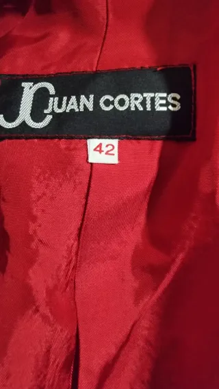 Chaqueta Roja Mujer Talla 42