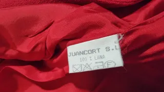 Chaqueta Roja Mujer Talla 42