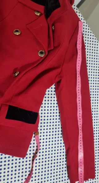 Chaqueta Roja Mujer Talla 42