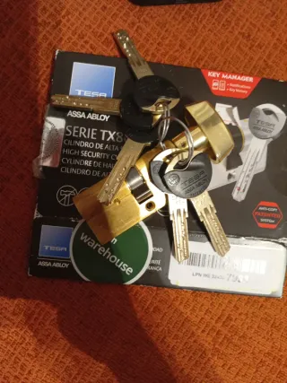 Cerradura Tesa Serie TX80 Alta Seguridad