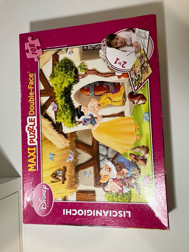 Maxi Puzzle Lisciani 108 Pezzi Biancaneve