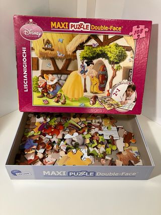 Maxi Puzzle Lisciani 108 Pezzi Biancaneve