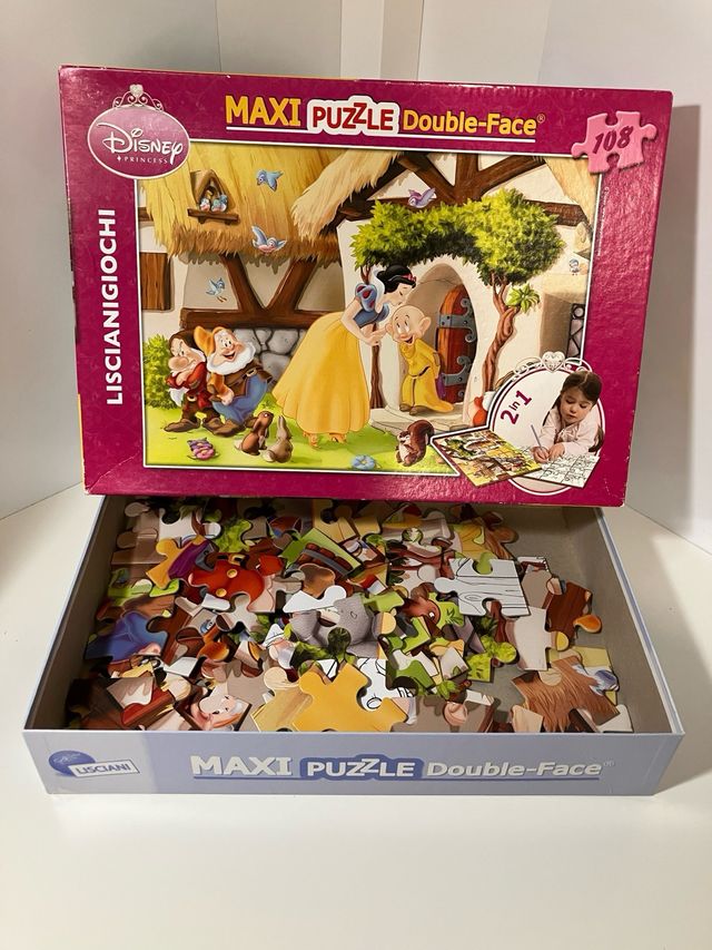 Maxi Puzzle Lisciani 108 Pezzi Biancaneve