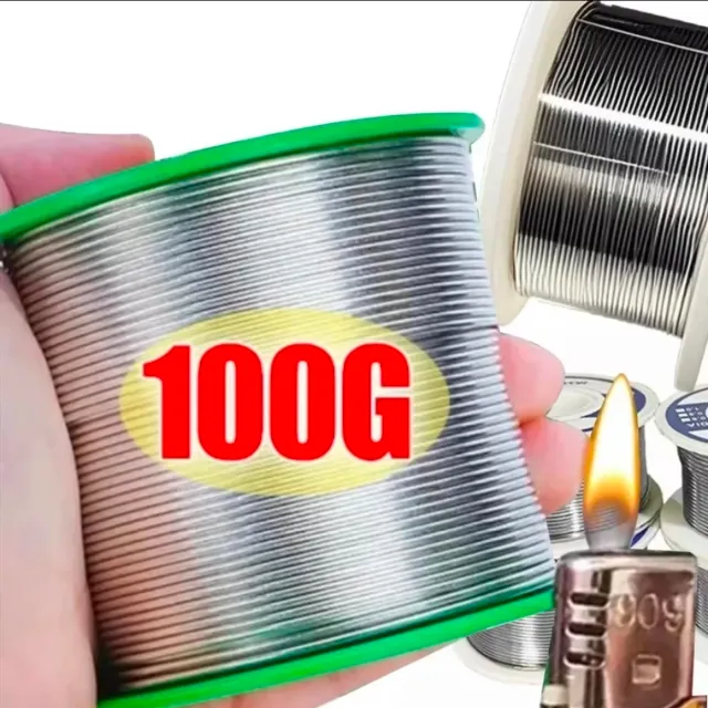 Rollo Alambre Soldar Núcleo 100G