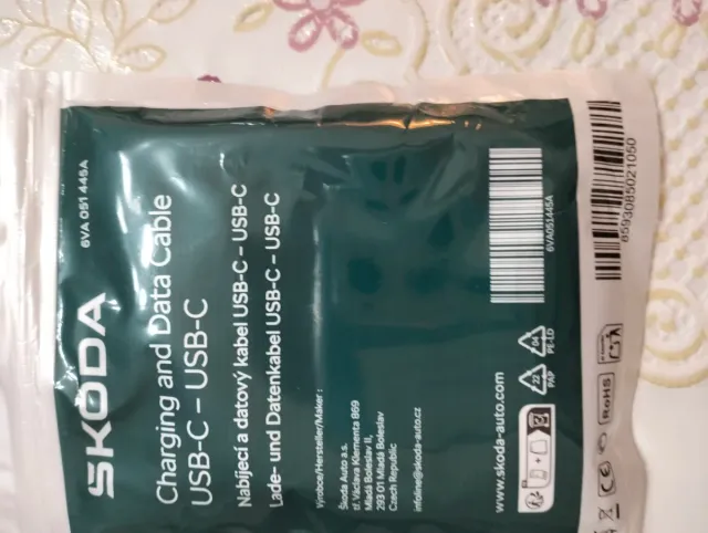 Cavo USB-C Skoda