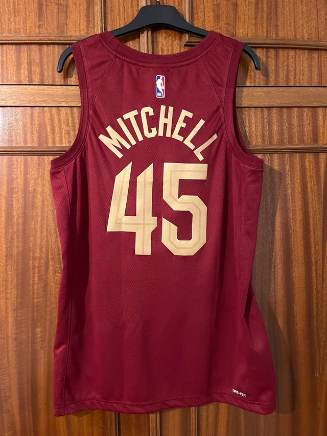 Camiseta NBA Cleveland Donovan Mitchell 45