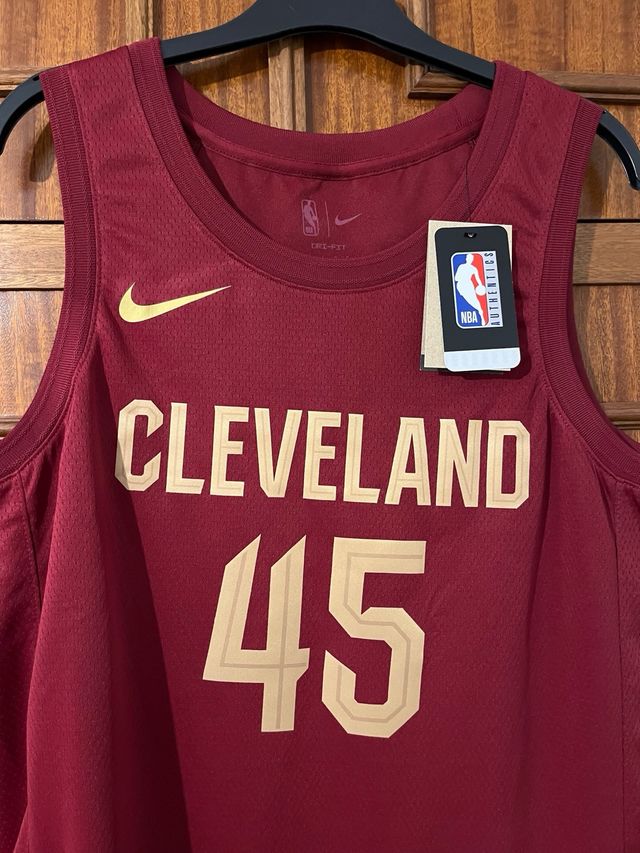 Camiseta NBA Cleveland Donovan Mitchell 45