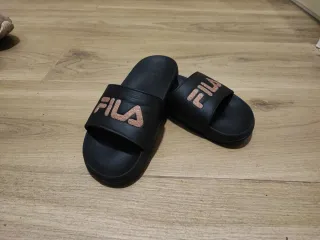 Chanclas Fila Negras Talla 35