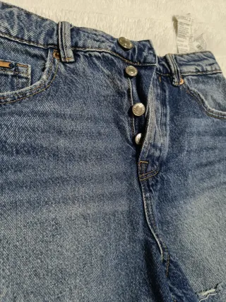 Shorts vaqueros Stradivarius