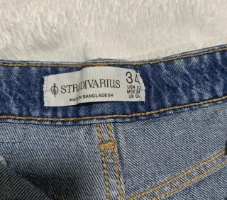 Shorts vaqueros Stradivarius