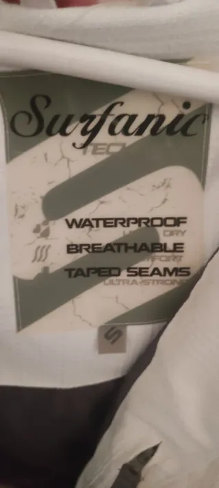 Chaqueta Surfanic Nieve Impermeable