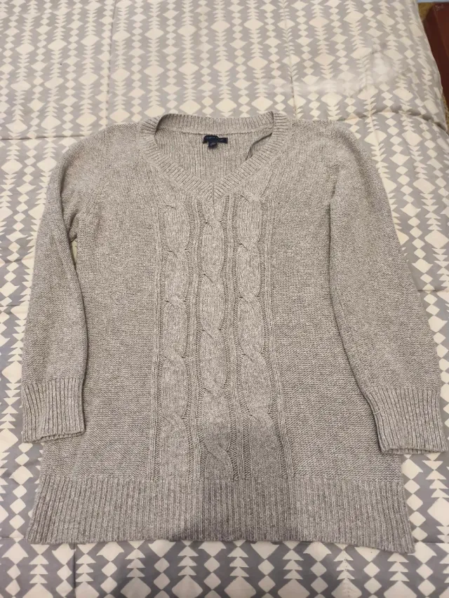 Jersey Tommy Hilfiger Gris Cable Knit