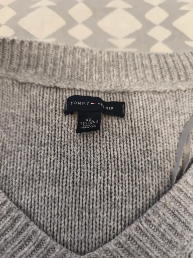 Jersey Tommy Hilfiger Gris Cable Knit