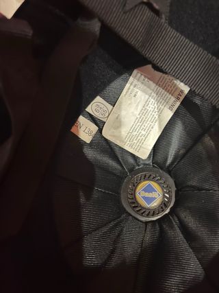 Casco equitazione nero Donna in velluto