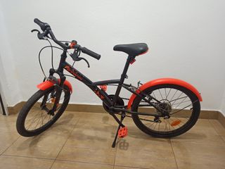 Bicicleta Decathlon con marchas