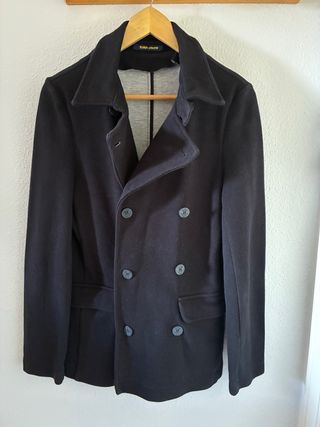 Americana cruzada Zara azul marino Talla S