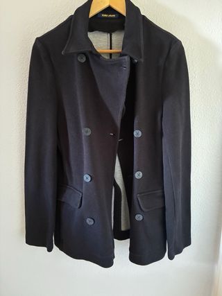 Americana cruzada Zara azul marino Talla S