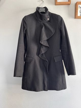 Cappotto Imperial donna nero in lana