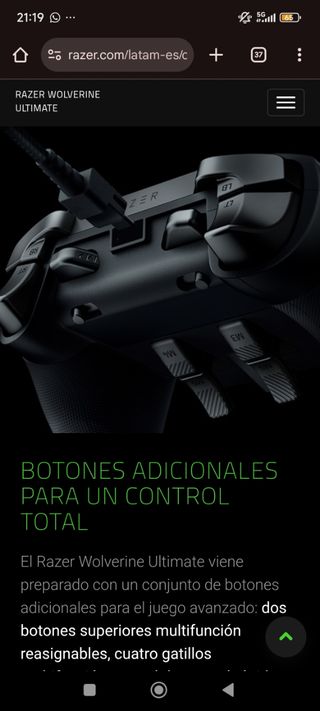 Mando Razer Wolverine Ultimate PC/Xbox One
