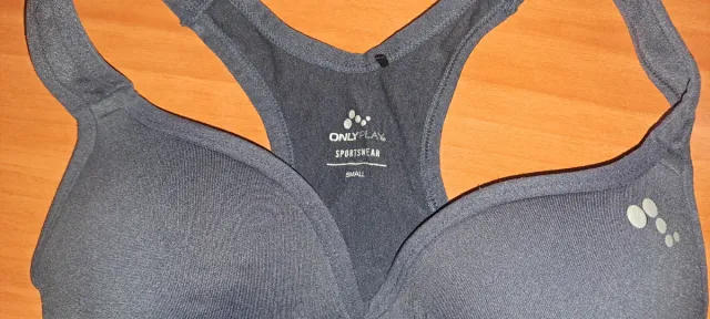 Top deportivo Only Play azul oscuro T.S