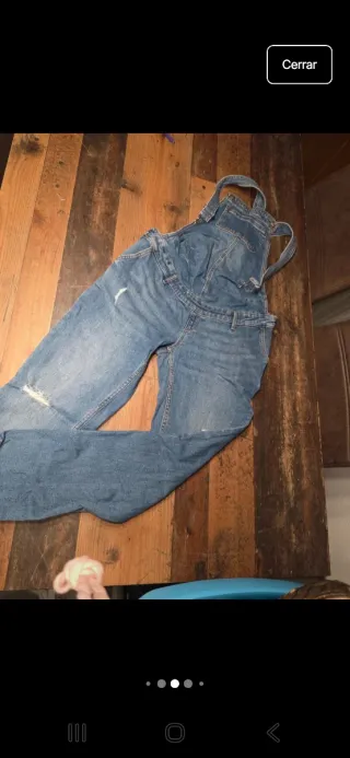 Premama Pantalón vaquero y mono Kiabi