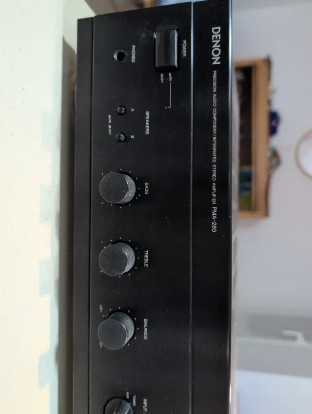 Amplificador Denon PMA-280 Negro
