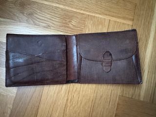 Billetera Levi's Marrón Cuero