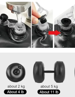 Cuerda Entrenamiento 2.80m + Pesa Rellenable