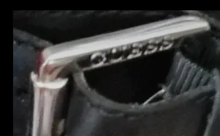 Botines Guess Piel Negros Talla 40