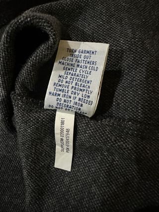 Jersey Ralph Lauren Gris Media Cremallera