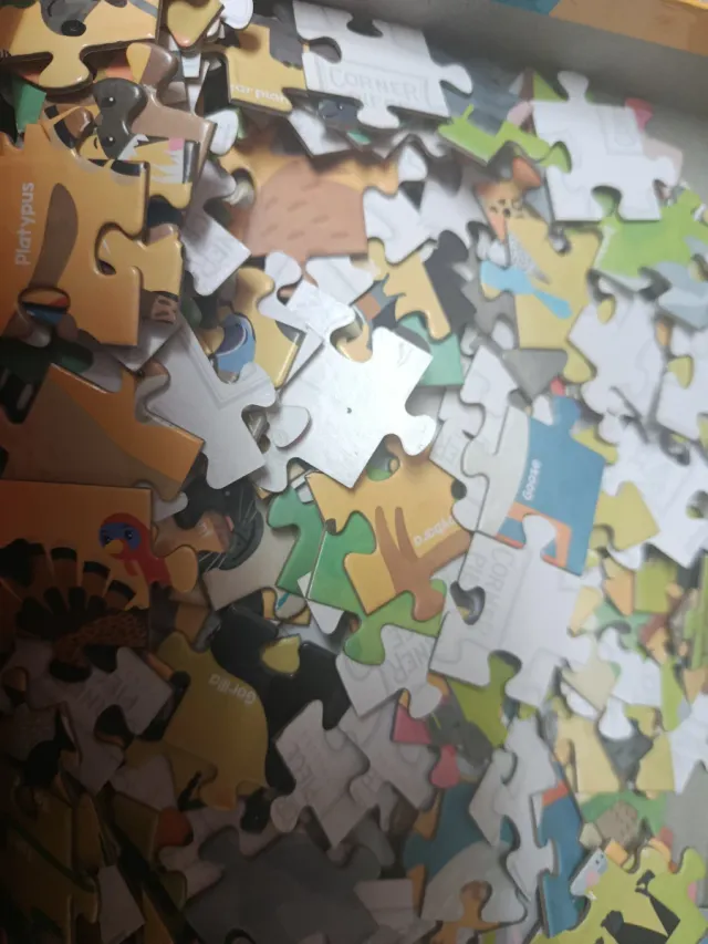 2 Puzzles Educa Zak Storm y Rainbow Animals