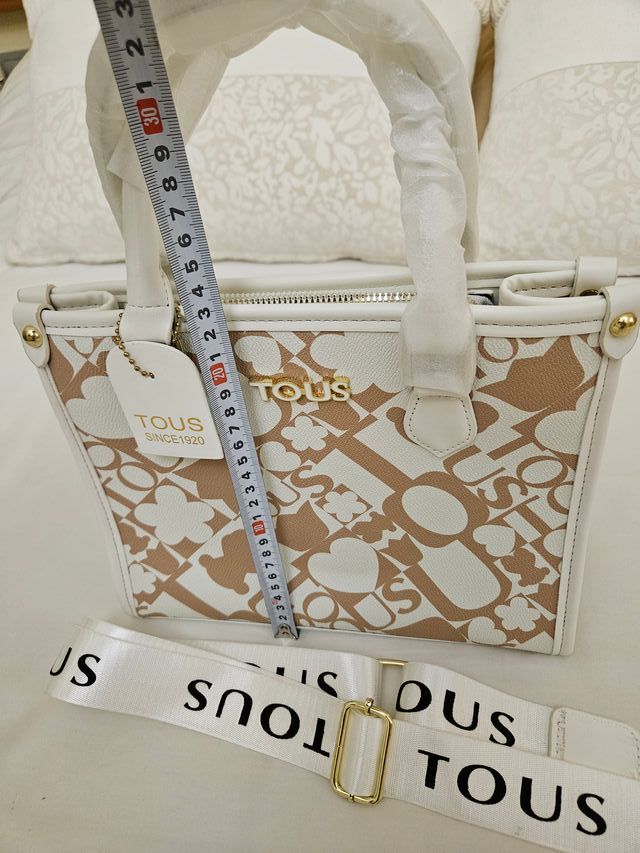 Bolso Tous Blanco y Beige