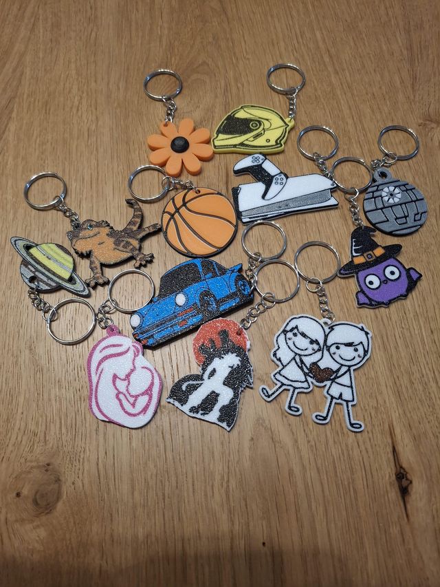 Lote de Chaveiros Variados