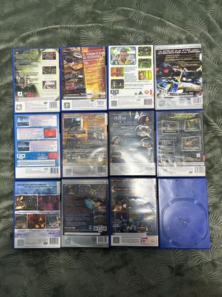 Lote 12 Videojuegos PS2