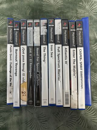 Lote 12 Videojuegos PS2