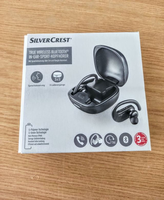 Auricolari Bluetooth wireless Silver Crest