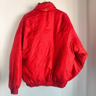 Chaqueta Fila Vintage Reversible Roja y Azul