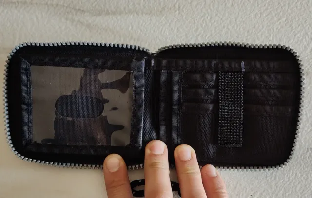 Portafoglio New York Yankees nero