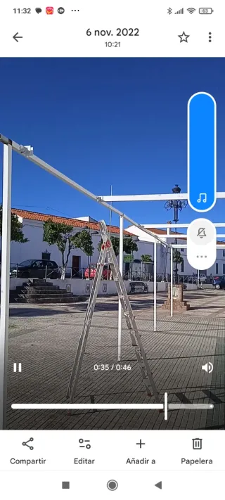 Estructura de aluminio