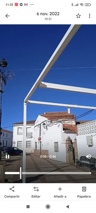 Estructura de aluminio