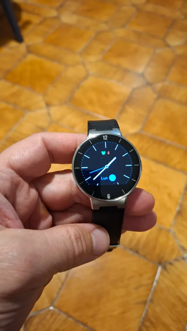 Reloj Alcatel One Touch Negro/Plata