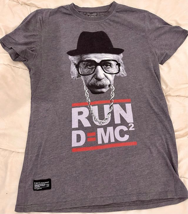 Camiseta Two Angle XL Einstein Run DMC