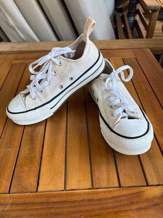Zapatillas Converse Beige/Blanco