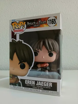 Funko Pop Attack on Titan Mikasa y Eren