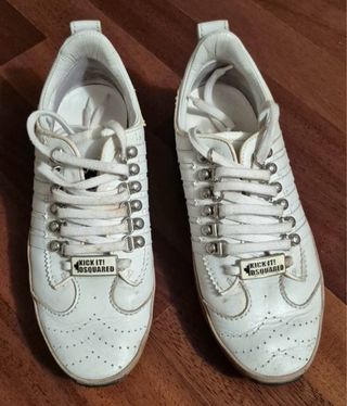 Scarpe Dsquared2 bianche Tg 40