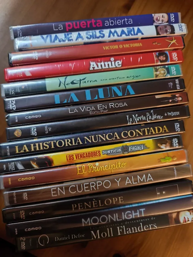 Lote 15 DVDs Precintados