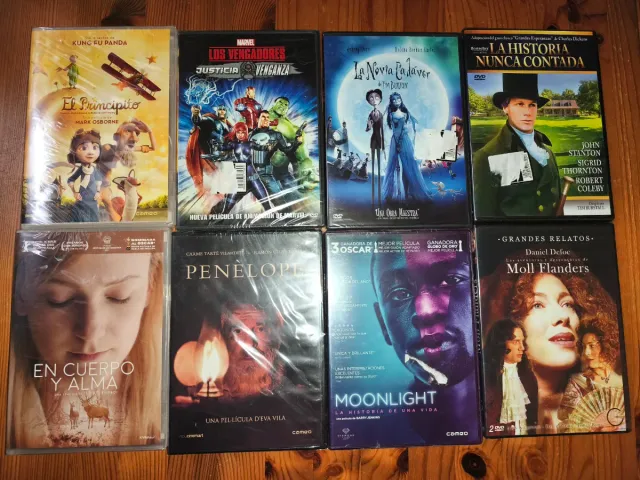 Lote 15 DVDs Precintados