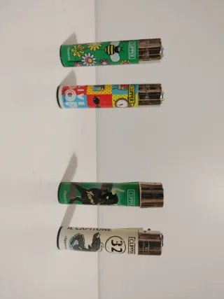Pack 46 • 4 Accendini Clipper Assortiti
