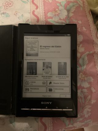 Ebook Sony PRS-T1 Táctil Negro